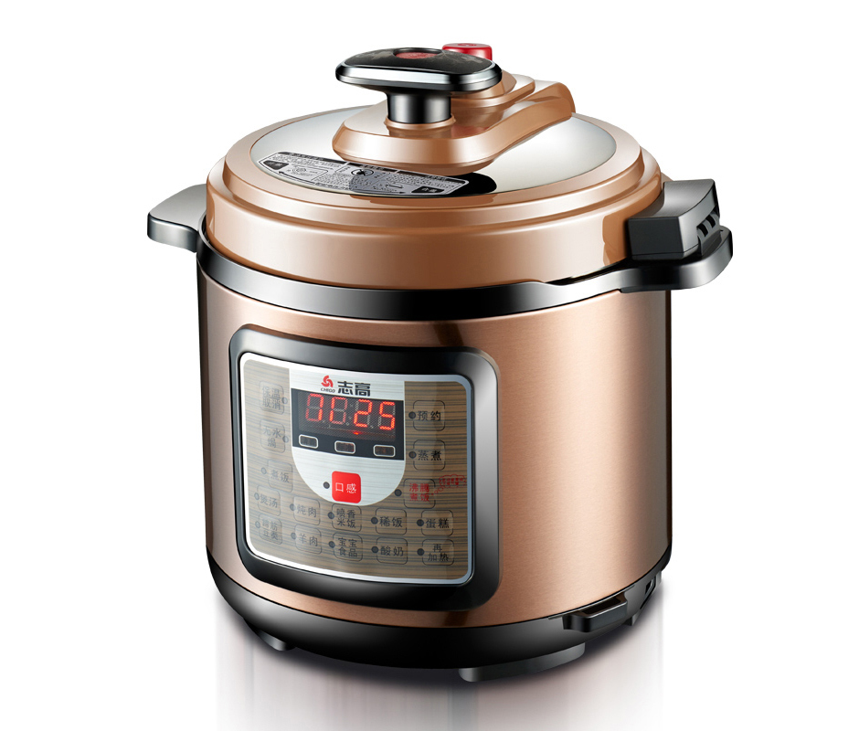 Chigo/欧宝官方-（中国）网站首页 HY-50D电压力锅双胆5L 智能高压锅 多功能饭煲